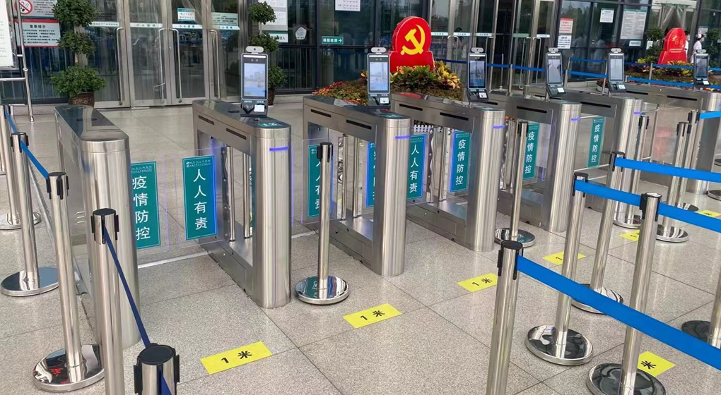山西临汾人民医院-防疫闸机3
